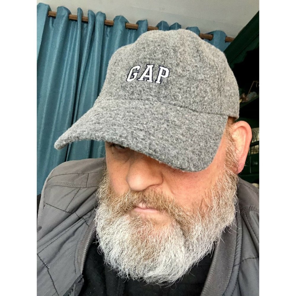 Grey GAP 2019 model micro logo, new shadow 499804 Cap‎ Hat adjustable activewear